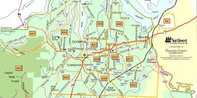 แผนที่ของเขตบอสตัน