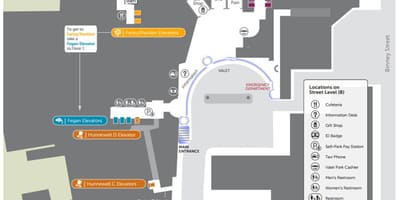แผนที่ของบอสตันโรงพยาบาล